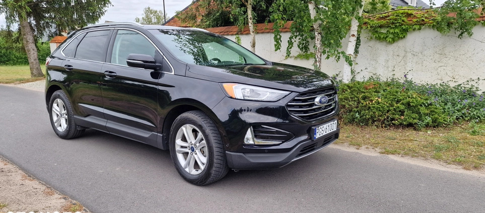 Ford EDGE cena 96000 przebieg: 87000, rok produkcji 2019 z Leszno małe 56